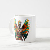 Kivuli Mambo Afrikaanse Tribal Fairy Koffiemok (Voorkant links)