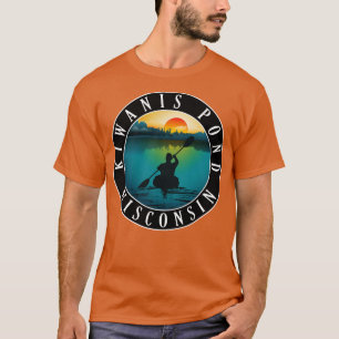 Kiwanis Pond Wisconsin Kayaking T-shirt