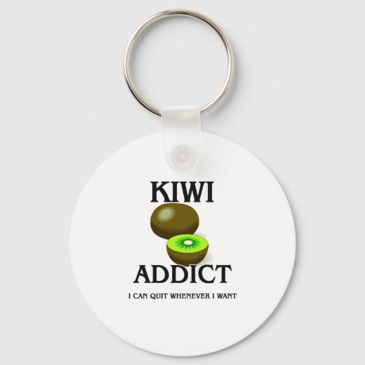 Kiwi Addict Sleutelhanger (Voorkant)