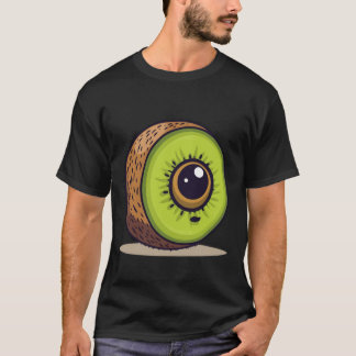 Kiwi Alien – Verse Kiekeboe Fruit Kunst T-shirt