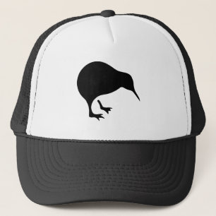 Kiwi Alle zwarte tinten en alle witte en witte Nie Trucker Pet