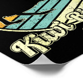 Kiwi & New Zealand Uni-adults Black Cotton, Ly Poster (Hoek)