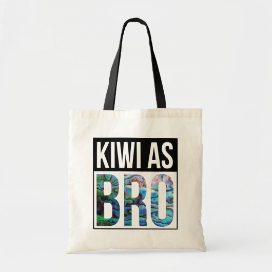 KIWI AS BRO TOTE BAG (Voorkant)