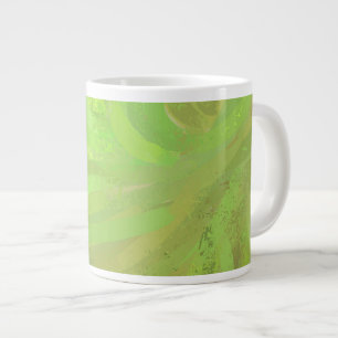 Kiwi Bash Green Swirl Grote Koffiekop