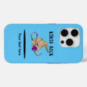 Kiwi Bass Guitar Case-Mate iPhone Case (Achterkant (horizontaal))