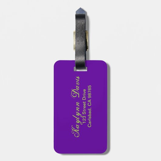 Kiwi Berry Bagagelabel (Achterkant verticaal)