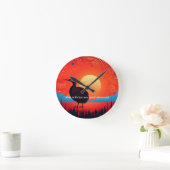 Kiwi bij Twilight: Het Natuurwonder van Nieuw-Zeel Ronde Klok (Huis)