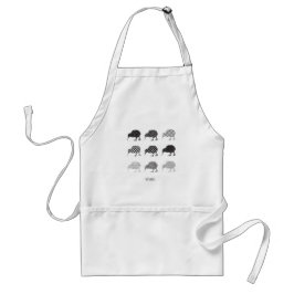 Kiwi Bird "Aotearoa" Apron Standaard Schort