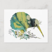 Kiwi Bird Art Briefkaart (Voorkant)