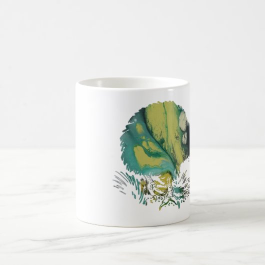 Kiwi Bird Art Koffiemok (Center)