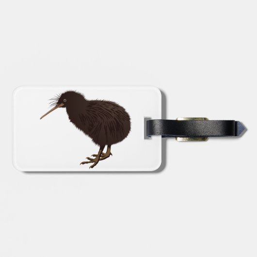 Kiwi Bird Bagagelabel (Achterkant horizontaal)