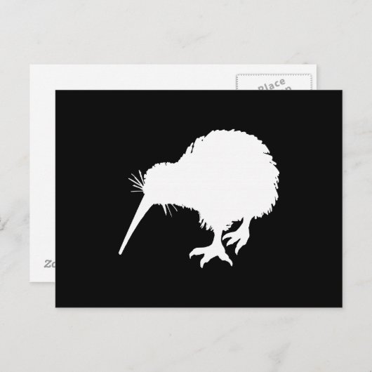 Kiwi Bird Briefkaart (Voorkant / Achterkant)