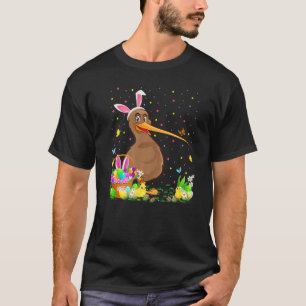 Kiwi Bird Easter Egg Hunt Bunny Kiwi Bird Easter S T-shirt