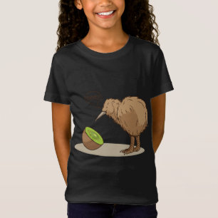Kiwi Bird Fruit New Zealand Mama Fun T-shirt