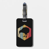 Kiwi Bird Lover New Zealand Kiwi Bird Bagagelabel (Achterkant verticaal)