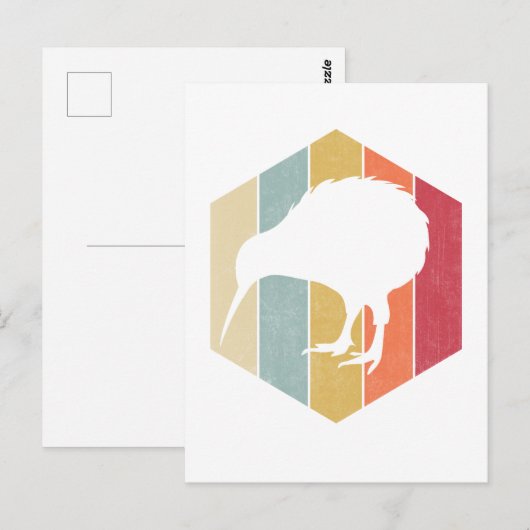  Kiwi Bird Lover New Zealand Kiwi Bird Briefkaart (Voorkant / Achterkant)