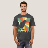 Kiwi Bird Lover Retro Style Animal T-shirt (Voorkant volledig)