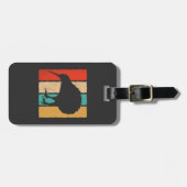  Kiwi Bird Lover Retro Style Kiwi Bird Bagagelabel (Voorkant horizontaal)