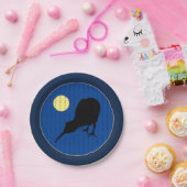 Kiwi Bird & Moon - New Zealand Party/Bro BBQ Papieren Bordje (Feest)