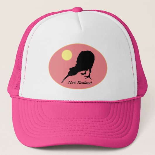 Kiwi Bird & Moon, Nieuw-Zeeland, Bro Mode/Pet Trucker Pet (Voorkant)