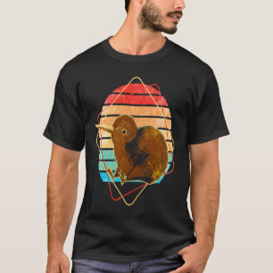 Kiwi Bird New Zealand Animal Colorful 1 T-shirt