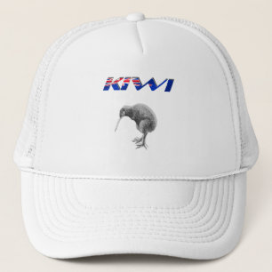 Kiwi Bird New Zealand flag logo giften Trucker Pet