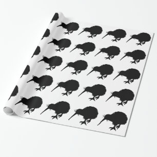Kiwi Bird Silhouette Cadeaupapier