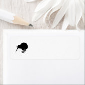 Kiwi Bird Silhouette Etiket (Insitu)