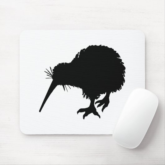 Kiwi Bird Silhouette Muismat (Met muis)