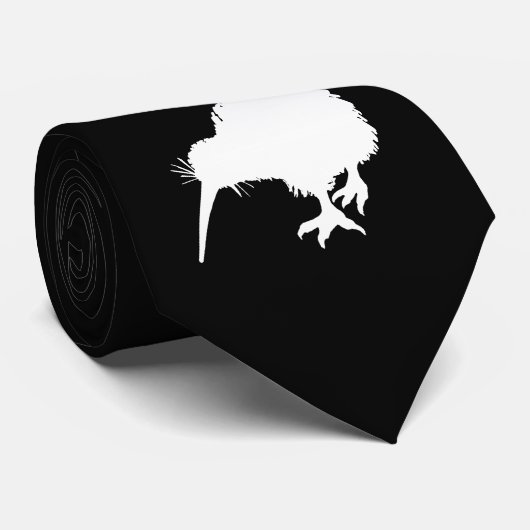 Kiwi Bird Stropdas (Opgerold)