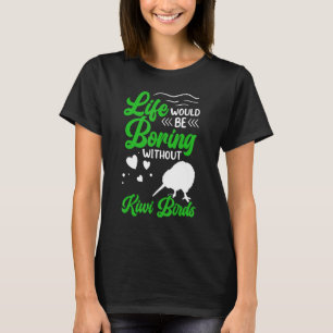 Kiwi Bird zou het saai maken van New Zealand Kiwi T-shirt