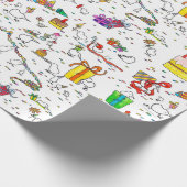 Kiwi Birthday Wrapping Paper van Nicole Janes Cadeaupapier (Hoek)