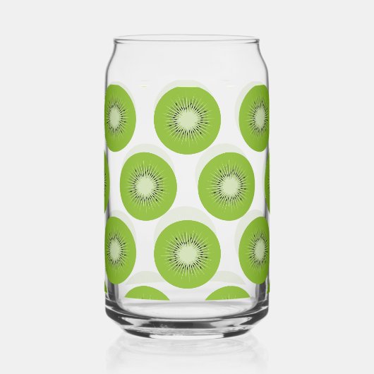 Kiwi blikje glas (Voorkant)