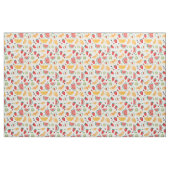 Kiwi & botanisch patroon stof (Fat Quarter)
