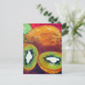 Kiwi Briefkaart (Staand voorkant)