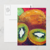 Kiwi Briefkaart (Voorkant / Achterkant)