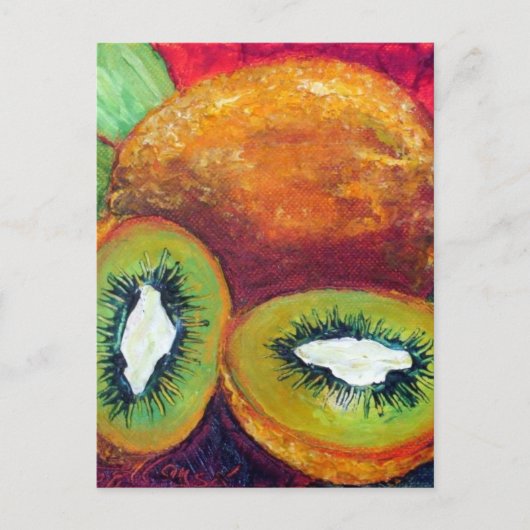 Kiwi Briefkaart (Voorkant)