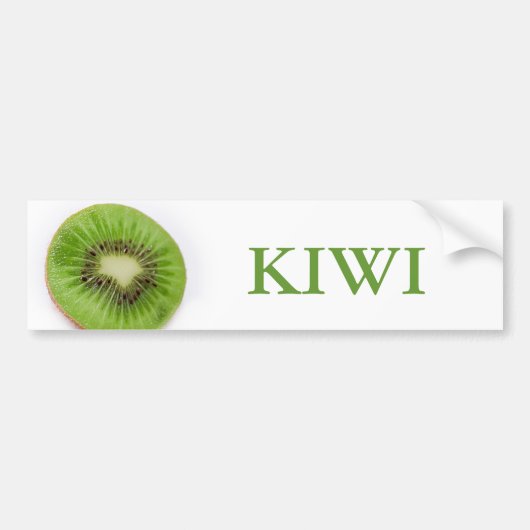 Kiwi Bumpersticker (Voorkant)