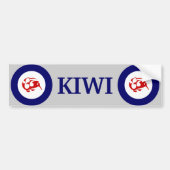 KIWI-Bumpersticker Bumpersticker (Voorkant)