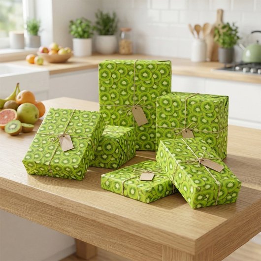 Kiwi Burst-cadeaupapier Cadeaupapier