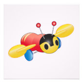 Kiwi Buzzy Bee Foto Afdruk (Voorkant)