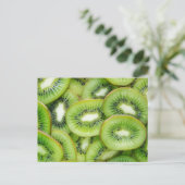 Kiwi Close-up Foto Briefkaart (Staand voorkant)