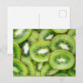 Kiwi Close-up Foto Briefkaart (Voorkant / Achterkant)