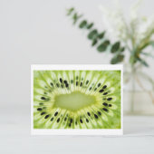 Kiwi Close-up Foto Briefkaart (Staand voorkant)