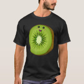 kiwi costuum food fruit halloween lui easy t-shirt (Voorkant)