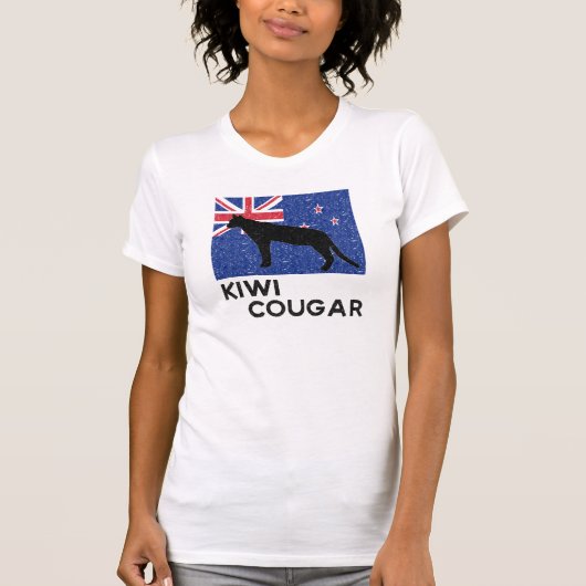 Kiwi Cougar Dames T-Shirt (Voorkant)
