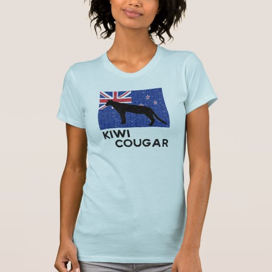 Kiwi Cougar Dames T-Shirt (Voorkant)