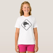 Kiwi Crossing Kids T-shirt (Voorkant volledig)