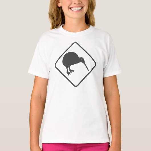 Kiwi Crossing Kids T-shirt (Voorkant)
