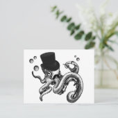 Kiwi de Fancy Octopus Briefkaart (Staand voorkant)